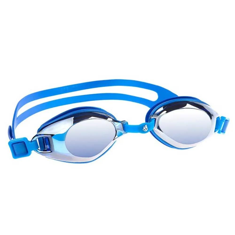 Madwave Plastic Swimming Goggles with Mirror Coating Predator