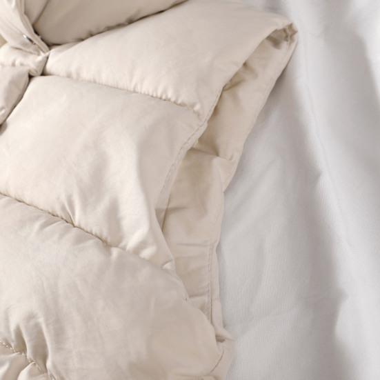 Women Vest Solid Color Sleeveless Windproof Short Stand Collar Loose Extra Thick Winter Waistcoat for Daily Wear