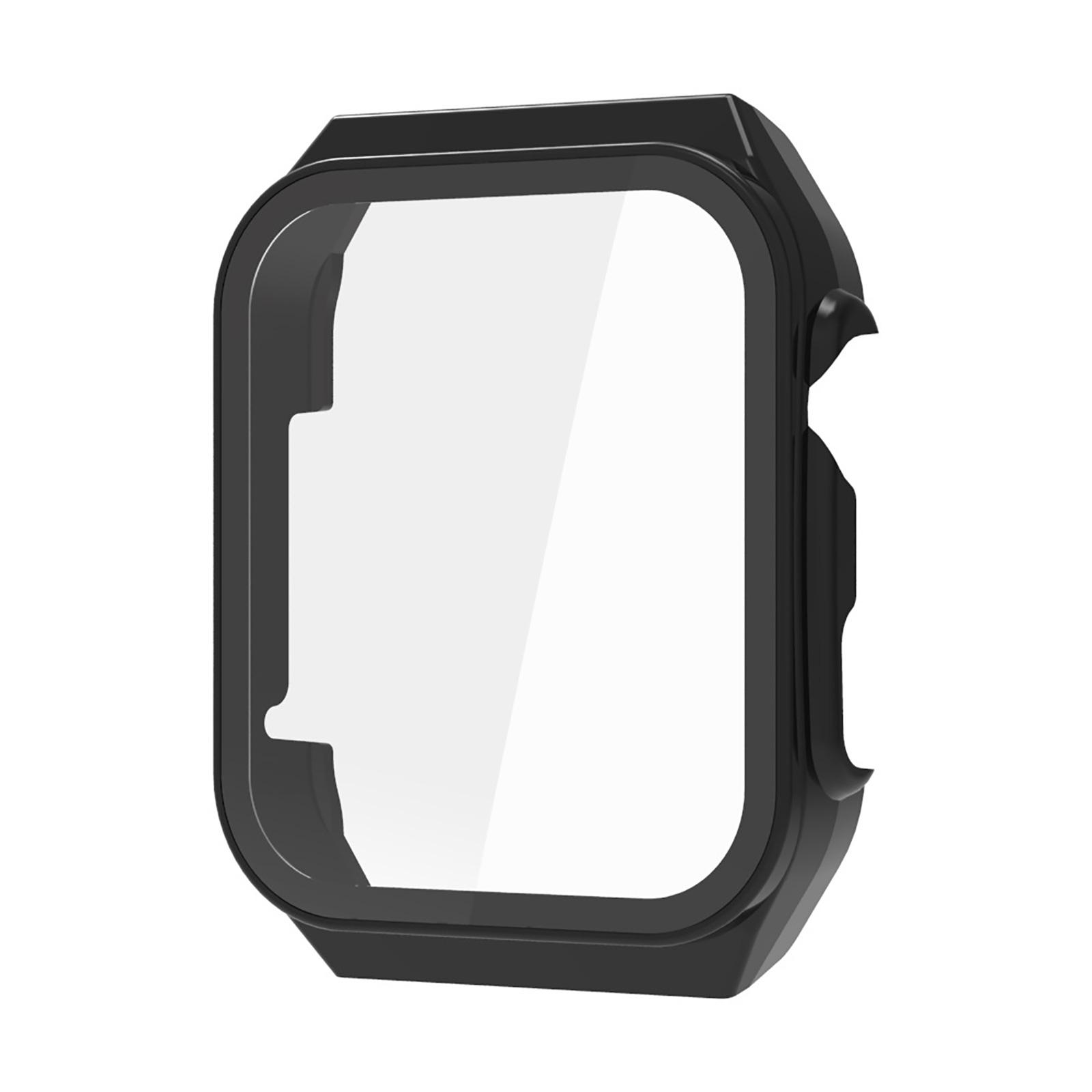

Screen Cover For Watch Screen Protector Case,Hard PC Cover Protective Bumper Shells Accessory чёрный