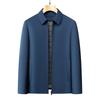 ROMON Men's Business Casual Turn-down Collar Jacket LMYC5760-20
