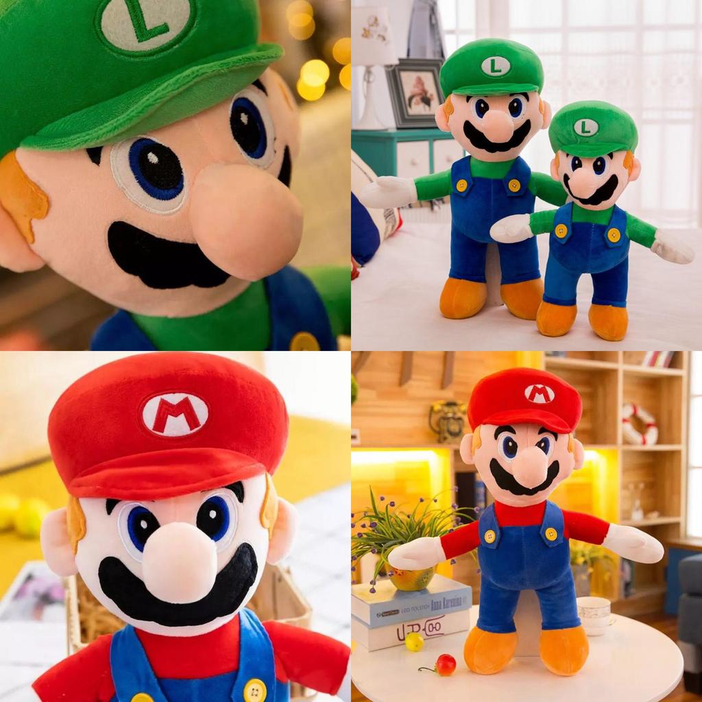 Lifelike Mary Plush Toy Cartoon Mario Doll Pillow For Fun And Comfort For Kids