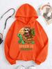 Speed Is Relative Turtle Sloth Prints Women Hoody Soft Fleece Hoodies Hip Hop Street Clothes Casual Multicolor Y2K Sportswear