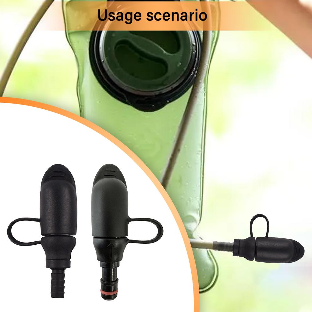 Soft Silicone Bite Valve Nozzle Replacement Mouthpiece Bite Valve Cover for Hydration Pack Bladder Water Backpack