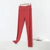 Modal Women's High-Waisted Slimming Leggings, Plus Size, Spring/Autumn Tapered Pants