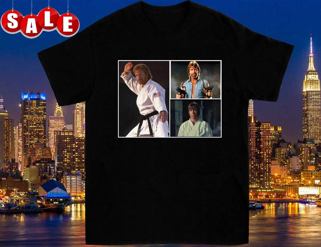 CHUCK NORRIS 2026 White Tribute T Shirt Unisex Rare S-4XL