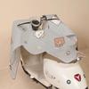 Summer Laminated Full-Coverage Windproof Blanket for Electric Scooters: Sun, Rain & Weather Protection
