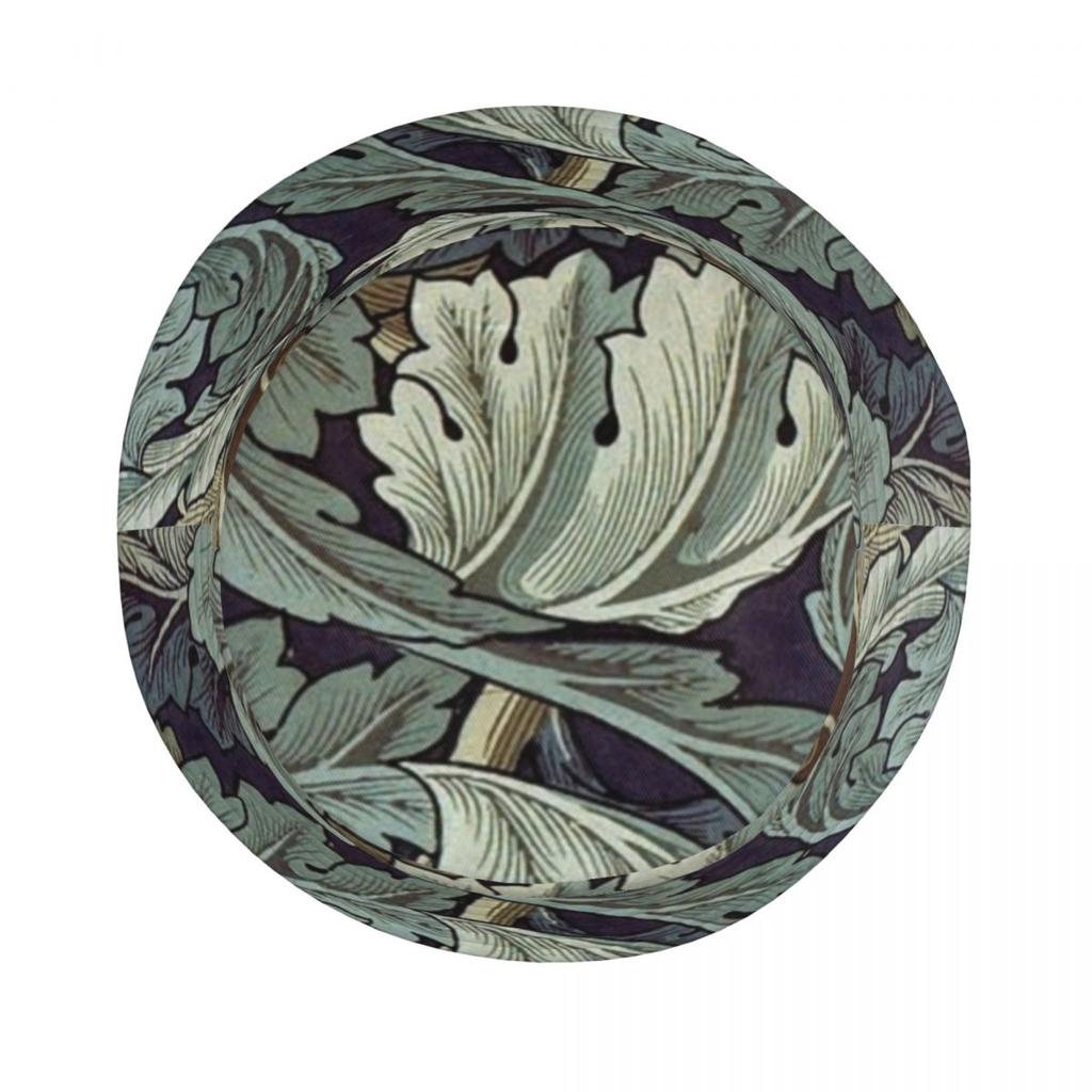 Acanthus By William Morris Bucket Hats for Unisex Women Printed Textile Pattern Summer Travel Beach Textile Pattern Fisherman Cap