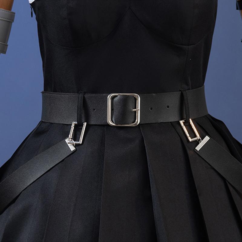 Anime Sousou No Frieren Ubel Cosplay Costume Frieren Beyond Journey's End Women Black Dress Halloween Suit