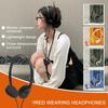 Retro-Headset-Ohrhörer, Overhead-Ohrhörer, HIFI-Sound, unterstützt 3,5 mm AUX 3.5, leichte und tragbare Persönlichkeit