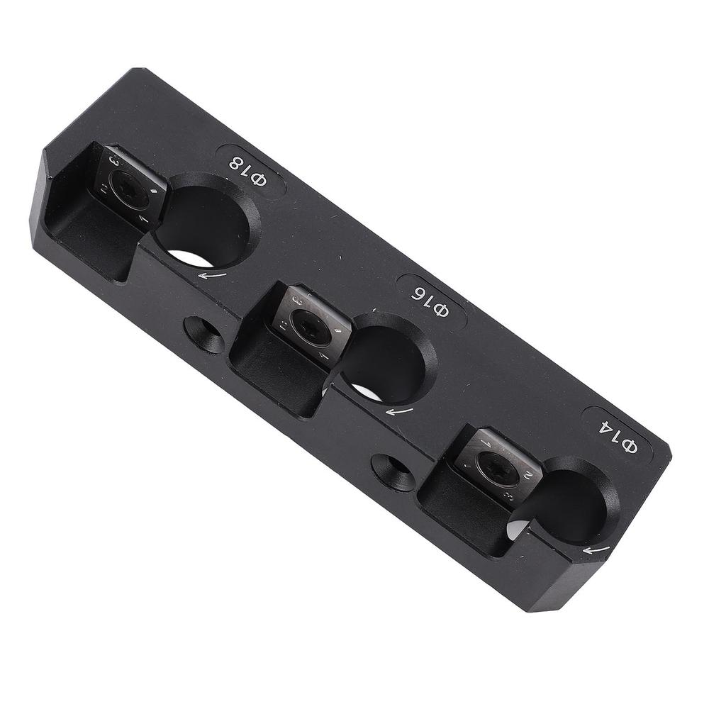 Dübelmacher-Vorrichtung Multifunktional 14mm 16mm 18mm 3 Bohrungsdurchmesser Runde Stange Holzbearbeitungshilfe