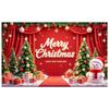 New Year Display Snowman Figure Yuletide Display Winter Holiday Background Festive Lights Happy New Year Display For Indoor New