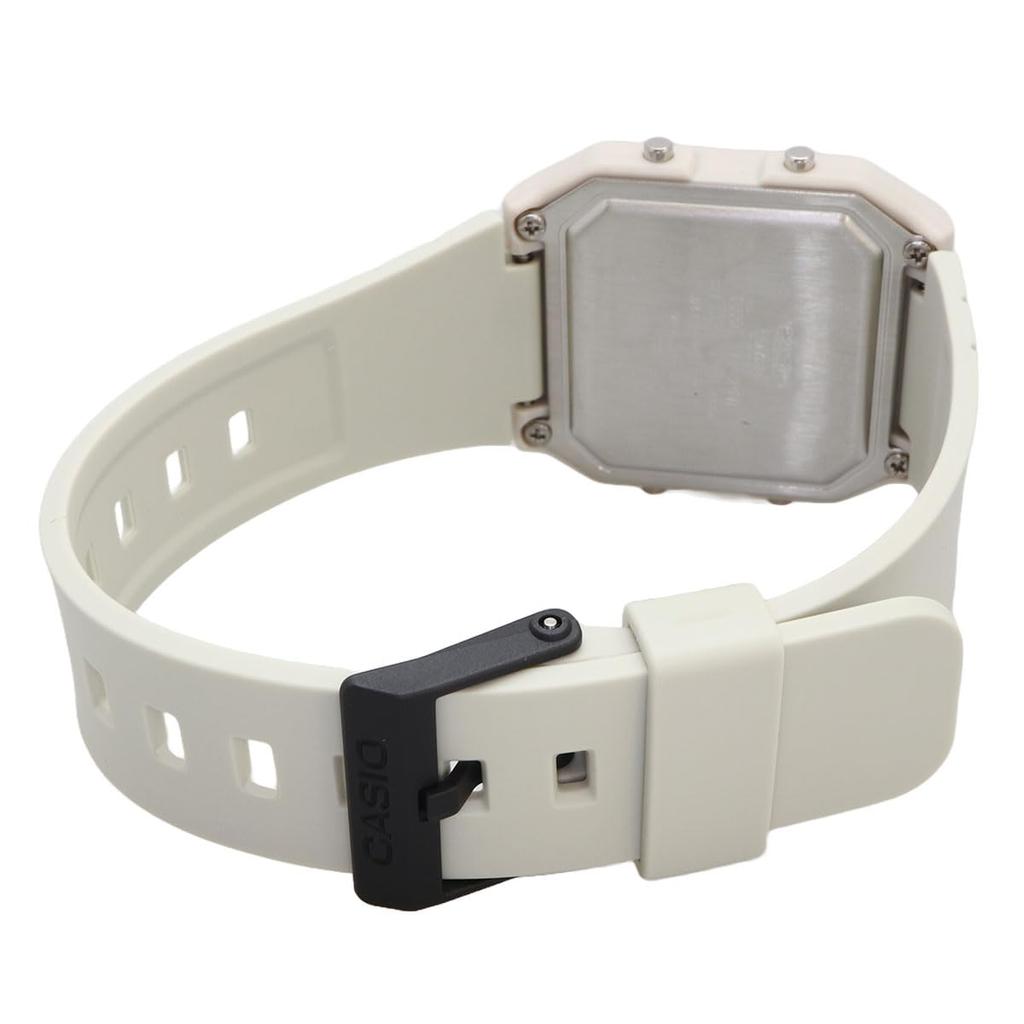 CASIO Casio Casio Standard Cheap Casio Chipkashi Watch Unisex Resin Ivory Gray Men's Women's LF-20W-8A [Parallel Import]