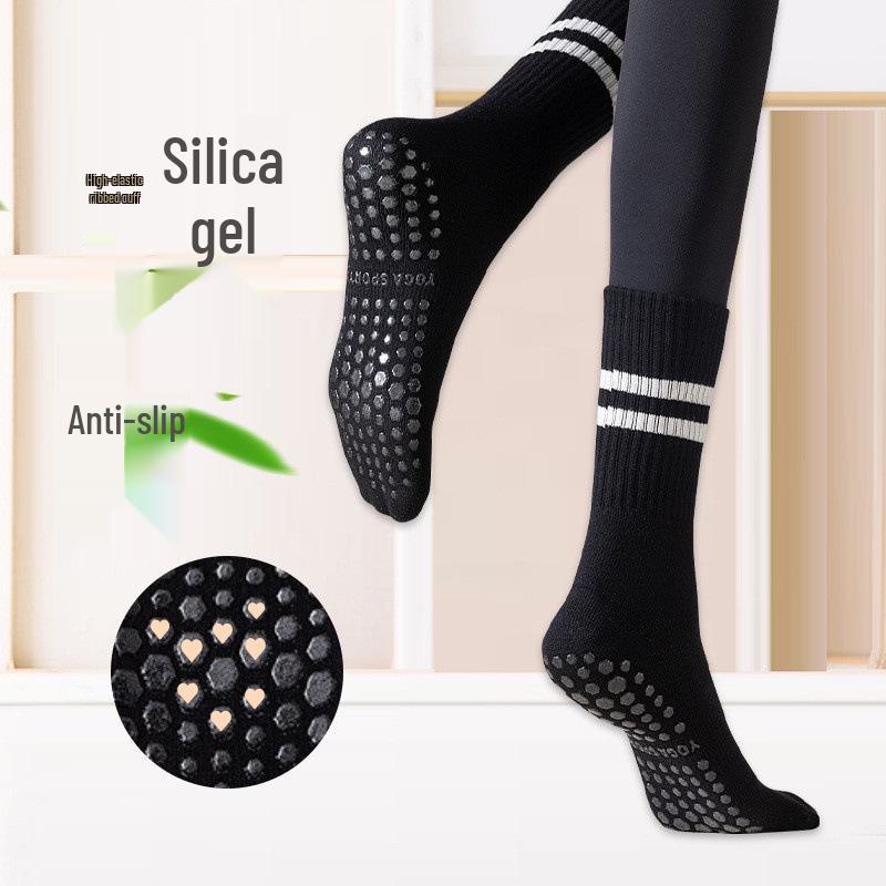 QYZJ Non-slip Silicone Yoga Socks + Free Gift! Mix & Match Sets Available. Contact for Details.