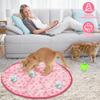 USB Electric Cat Toys Simulated Interactive Hunting Toy Ball Set With Toy Ball Cover Indoor Pet Auto Obstacle Ball Avoidance Toy