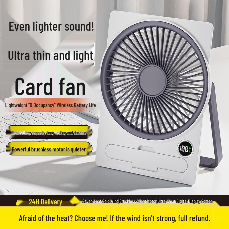 USB Mini Silent Desktop Fan for Dorms and Offices