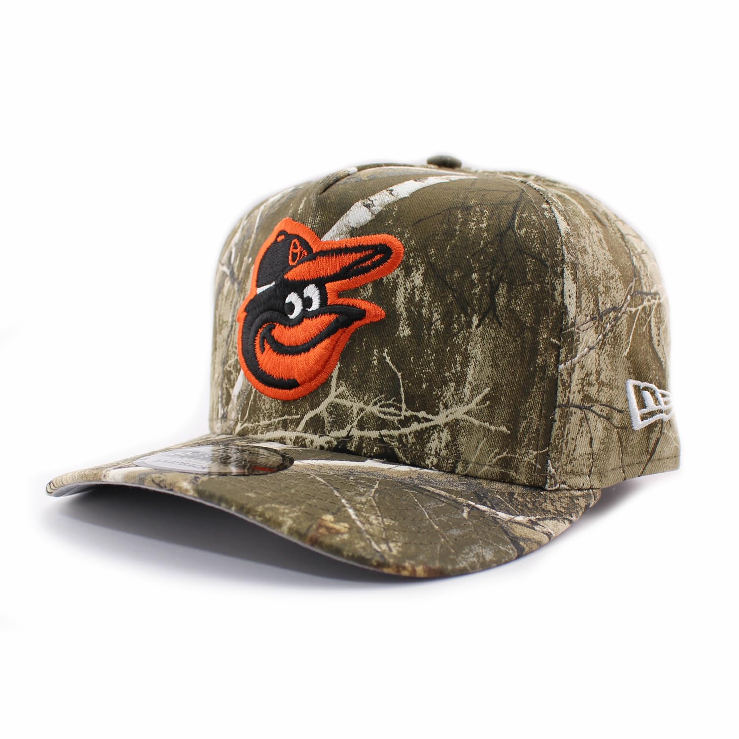 

[New Era] Cap 9FIFTY Snapback Baltimore Orioles MLB A-FRAME SNAPBACK CAP REAL TREE CAMO BALTIMORE ORIOLES Baseball Camouflage Hat AF 950 A-Frame