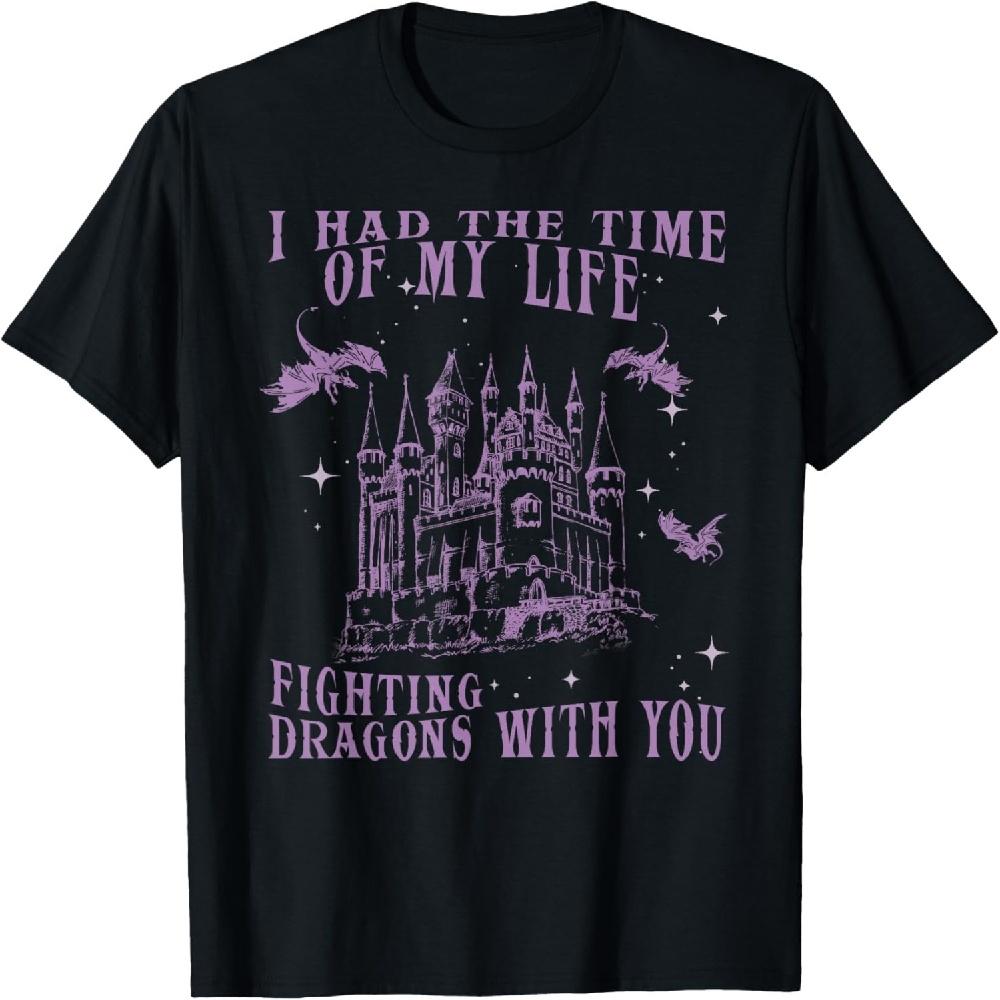 I Had The Time Of My Life Fighting Dragons With You Mythical T-Shirt XXXXXL чёрный
