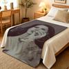 Musik L-Lana Del Rey Kuscheldecken Weiche Warme Flanelldecke Bettwäsche Für Bett Wohnzimmer Zuhause Sofa