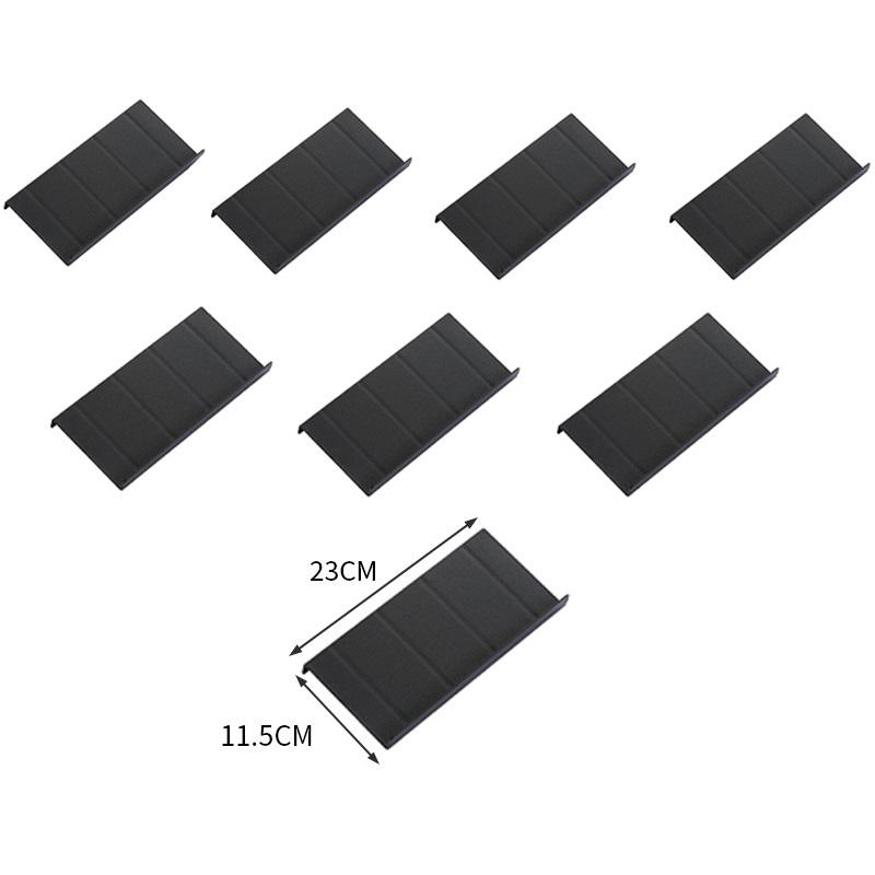 2/4/8PPieces Kitchen Spice Drawer Organizer Adjustable Spice Rack For Spice Jars Seasoning Bottles Outdoor Tableware