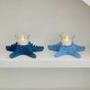 1Pc Sea Star Statue Tealight Resin Holiday Beach Creative Tabletop Decorative Candle Holder Starfish