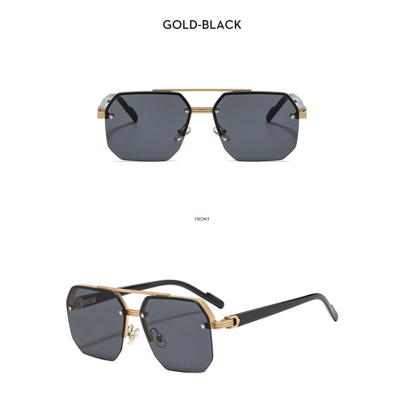 Women's Sunglasses, Double-beam Square Men's and Women's Outdoor Sunglasses.