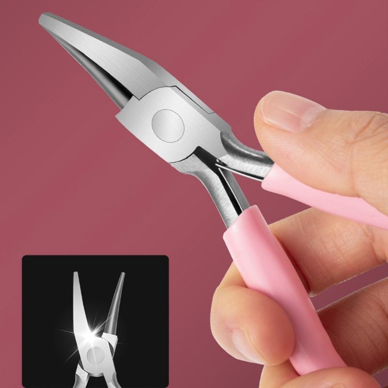 Precise 4.5 Inch Needle Nose Pliers With Comfortable Grip For Jewelry Making Precise Pliers Model Assembly Tools