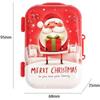 1-20PCS Christmas Mini Trolley Candy Box Cartoon Coin Purse Creative Kids Holiday Gift Box Party Favor Christmas Decoration