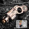 Mini Shell-Ejecting Alloy Toy Set Portable Stress Relief Sensory Fidget Toy for Teen Boys Classroom Use