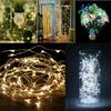 1Pack Fairy Light String Led Copper Wire String Light 1/2/3/5/10M Battery Powered for Bedroom Garden Party Wedding Decoration