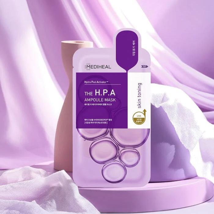 MEDIHEAL The H.P.A Glowing Ampoule Mask (Renewal) 27ml 1ea