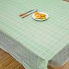 Tablecloth Black White Grid Table Cover Dining Table Cloth Waterproof Tablecloth Kitchen Table Cover Household Tablecloth