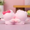 Cartoon Pig Statue Resin Animal Sculpture Cake Decoration Couple Piggy Ornament  Gift
