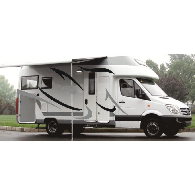 Vinyl Decal Sticker Graphic Stripe For Rv Caravan Travel Camper Van Motorhomes