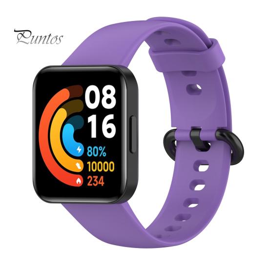 Silicone Watch Band Soft Waterproof Smart Wristband Replacement Wrist Strap for Redmi 2 Lite/Watch