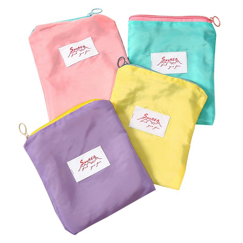 Woman's Portable Large-capacity Storage Bag with Makeup Bag Inside, Containing Small Bags, Loose Change, Red Envelopes, Toiletry Bag