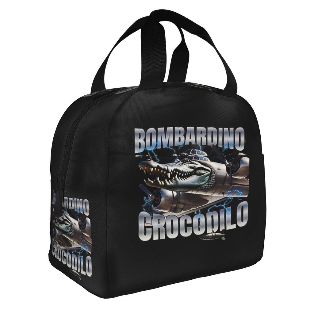 67 Italian Brainrot Six Seven Insulated Lunch Tote Bag for Women  Resuable Thermal Cooler Bento Box Outdoor Camping Travel