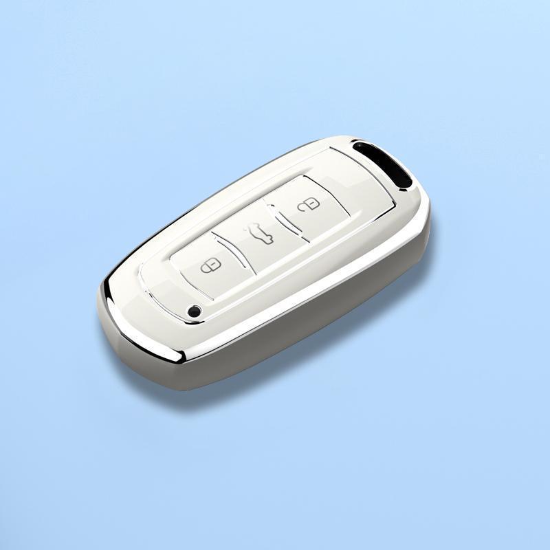 Luxury Decorative Car Key Shell for 16-19 Geely Vision X6