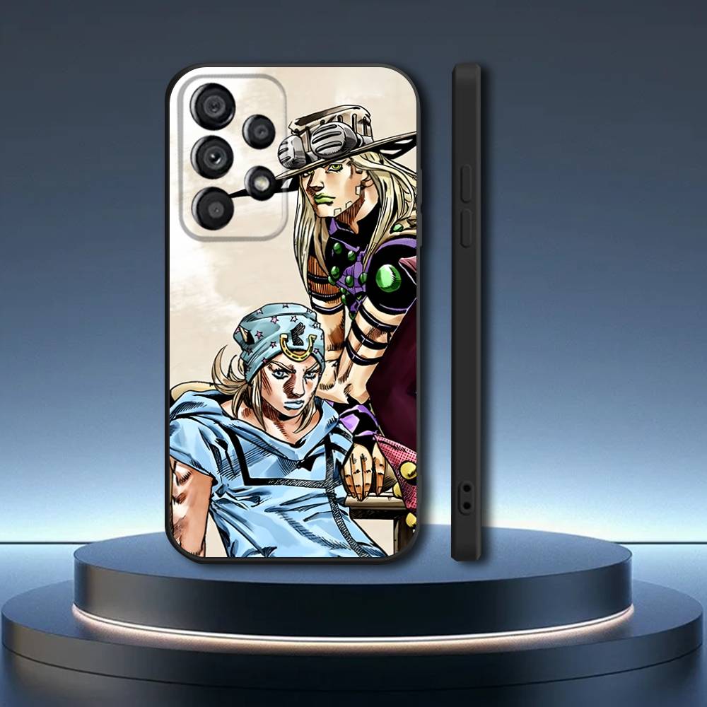 

Johnny Joestar J-Jojo Phone Case For Samsung Galaxy A73,31,32,72,41,53,52,71,22,5G,Note,J7,8,9 Soft Black Cover SamsungA13 5G
