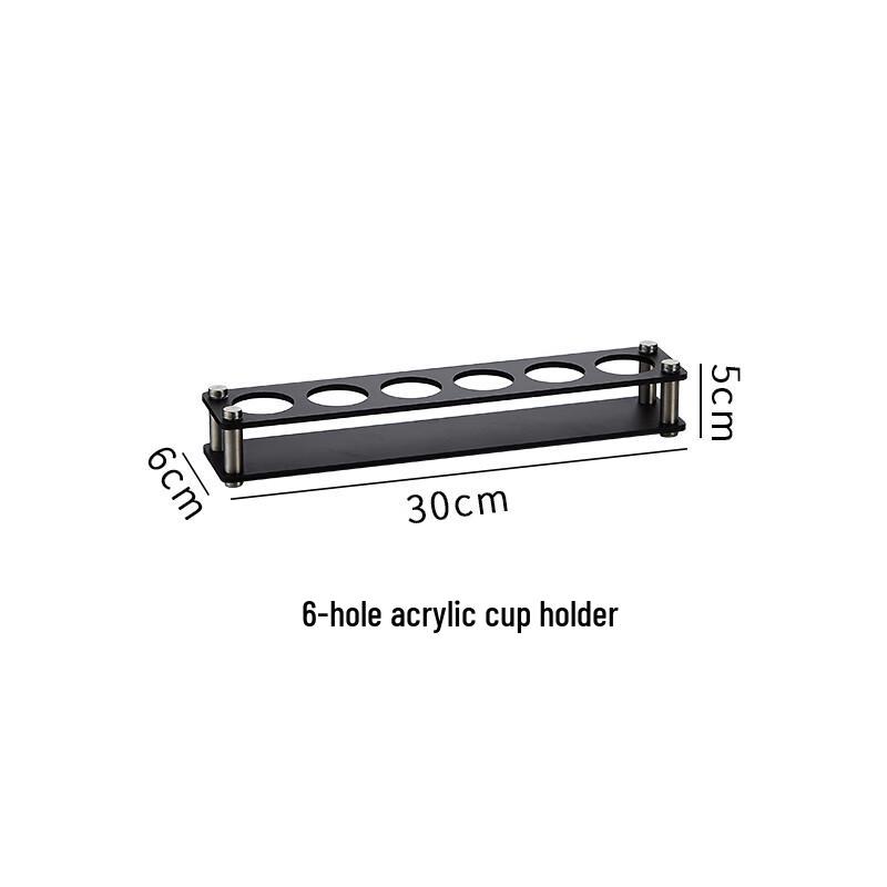 Bullet Shot Glasses with Frosted Holder Set