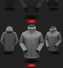 Men's Military Tactical Windbreaker Set: Waterproof, Warm, Outdoor Softshell Jacket with Plus Velvet for Mountaineering.