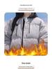 Men's Winter Thickened Hooded Cotton Jacket - Two-Piece Design, Warm Casual Outerwear