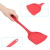Multifunctional Silicone Wax Spatulas Reusable Red Waxing Sticks With Hanging Hole