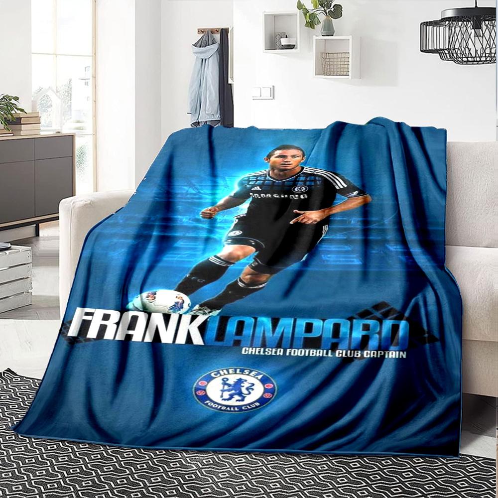 Chelsea Fc Football Player Blanket Ultrasoft Suitable For Office Picnics Chair Four Seasons Universal Digital Print