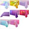 Plastic Tablecloth Waterproofs Lightweight Easy To Clean For Themed Parties Holiday Decorations And Special
