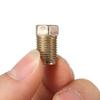 10/20Pcs / Set 10mm X 1mm Male Short Brake Pipe Screw Nuts For 3/16" Metric Pipe Durable Copper Nuts Bolts Male Brake Nuts