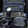Pentru Chevrolet Corvette C6 2005-2007 3 bucăți cutie de depozitare din fibră de carbon reală pentru scaune pentru butoane de căldură pentru interiorul mașinii