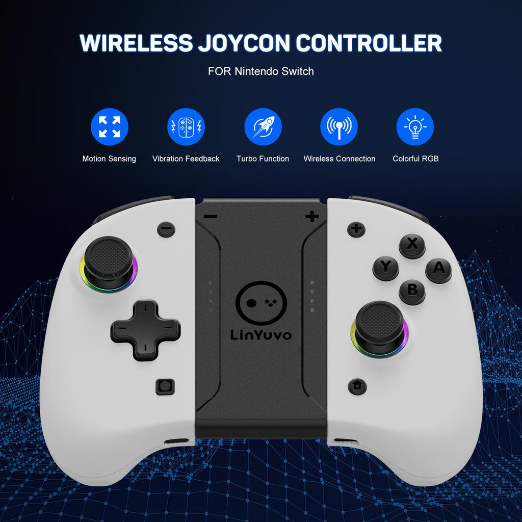 Wireless Bluetooth Controller For Nintendo Switch OLED Lite Gamepad Control Gaming Accessories Hall Game Pad Command Mando 1