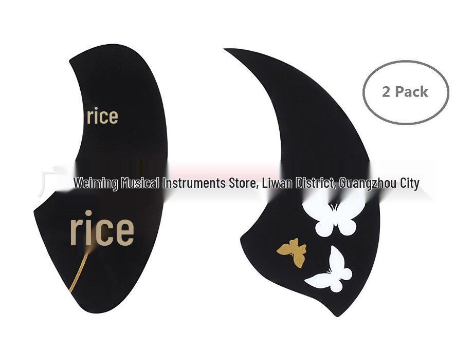 

Hyacinth Butterfly Ukulele Pickguard