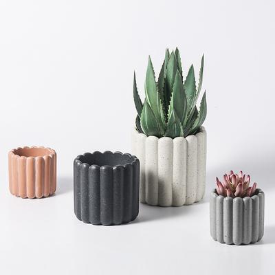 Creative Cement Flower Pot Succulent Pot Planter Home Decor Desktop Ornaments Garden Decoration Bonsai Plant Pot