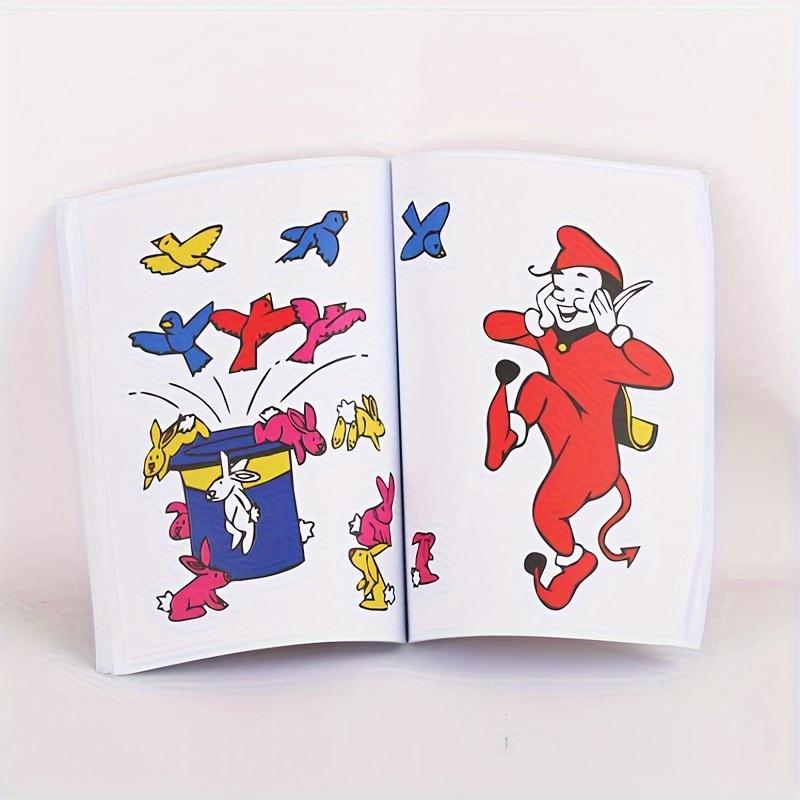 Small Dimension Fun Play Magic Coloring Book Comedy Magic Coloring BookS Magic Tricks Illusion Children Toy Gift Idea Tour Close-up Street Magic Tr
